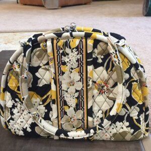 Vera Bradley Dogwood Satchel quilted bag